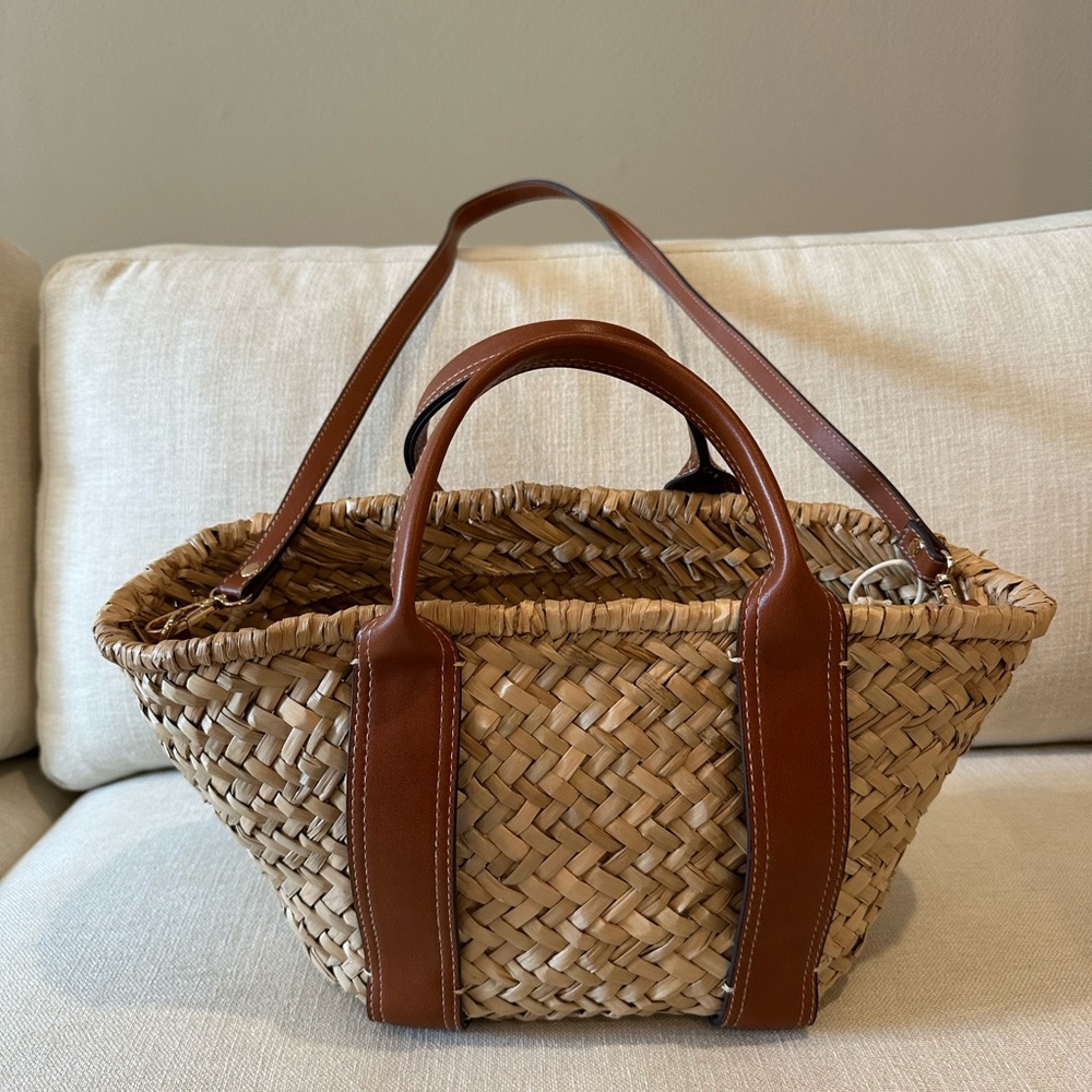 Summer straw bag